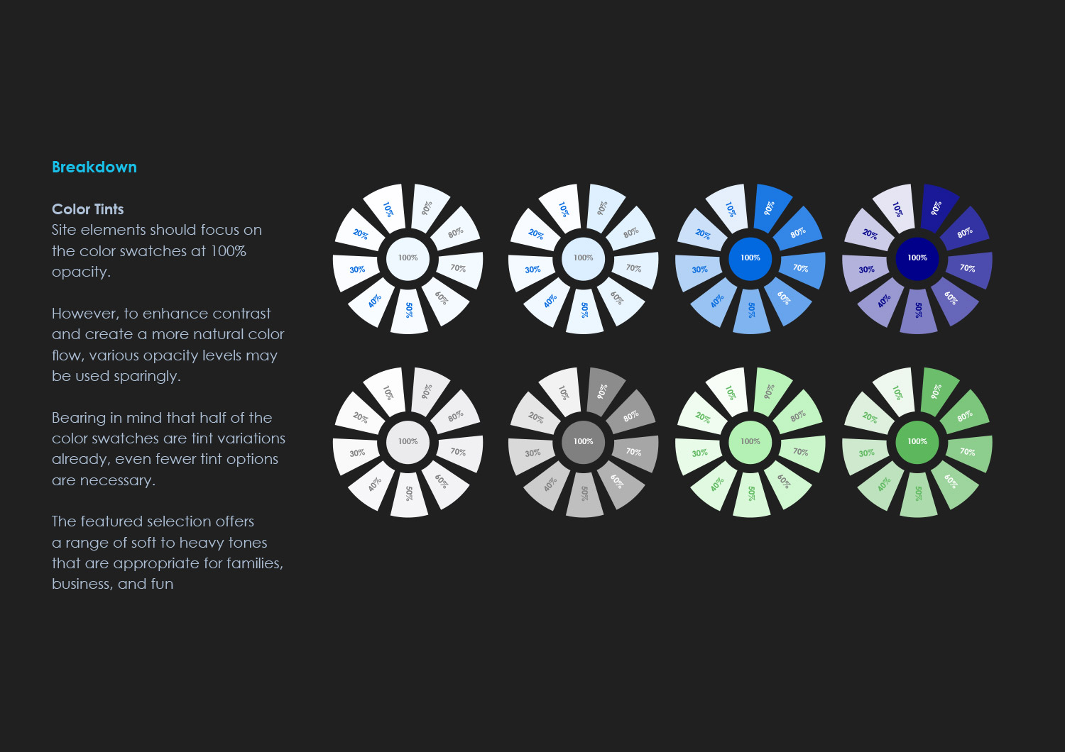 brand colors breakdown